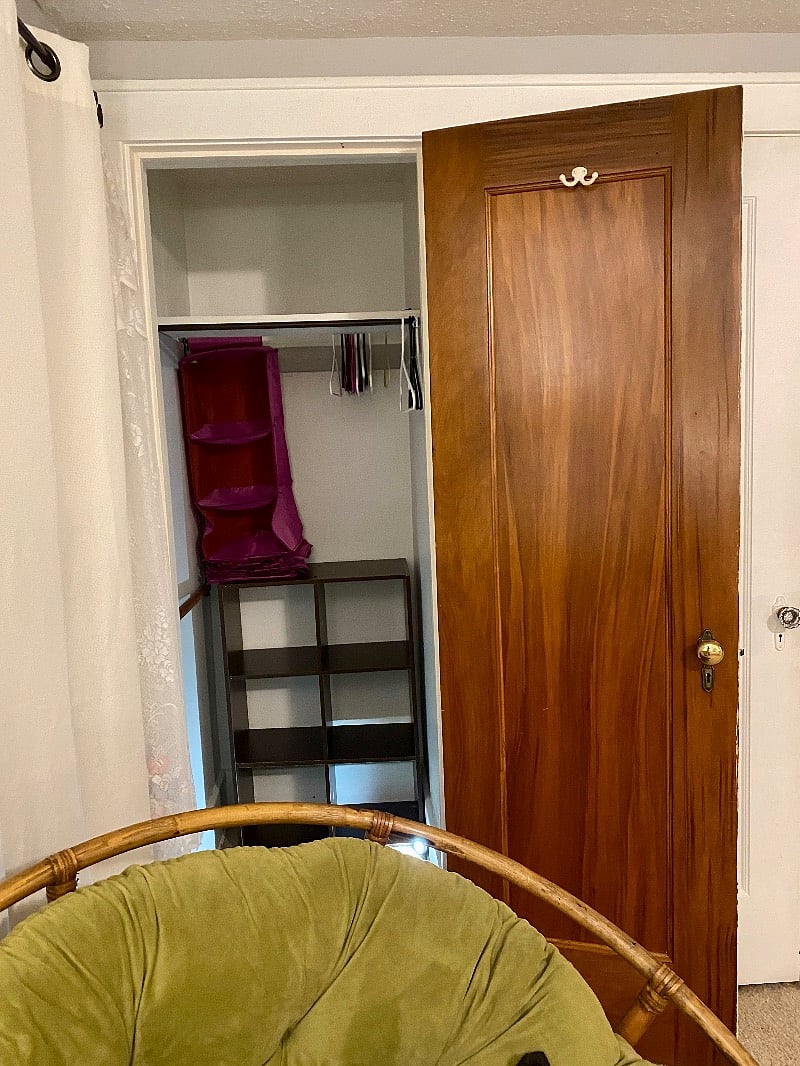 Bedroom 1 closet space