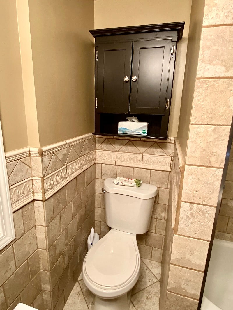 Upstairs bathroom