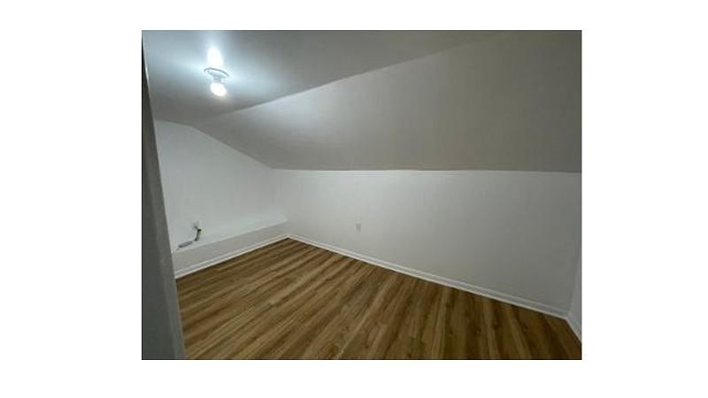 loft has twin bed and desk at this time. But photo shown unfurnished