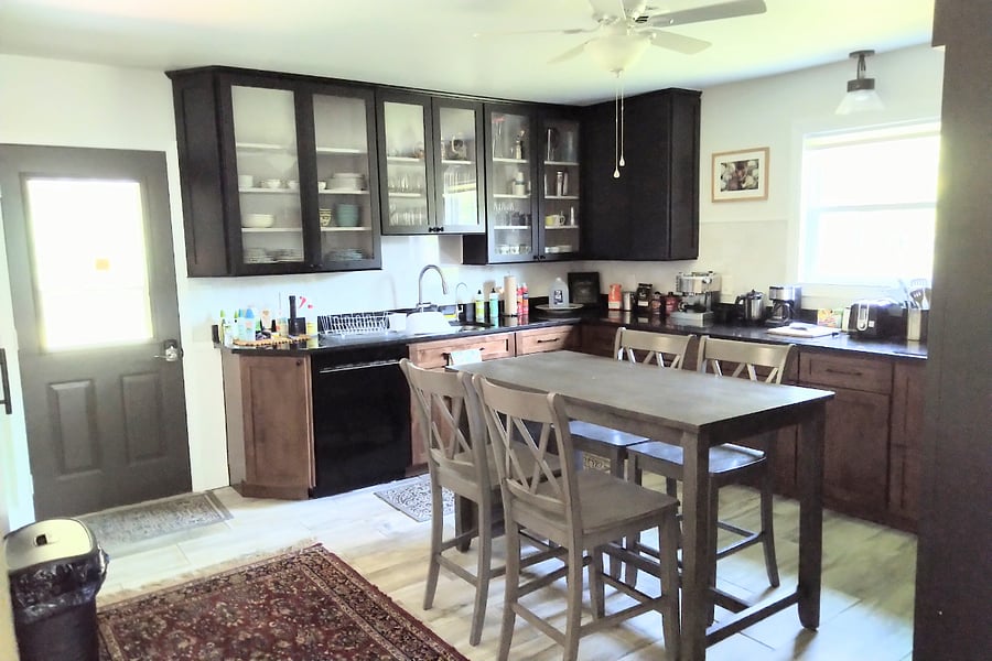 Kitchen - fully loaded - coffee, tea, espresso....