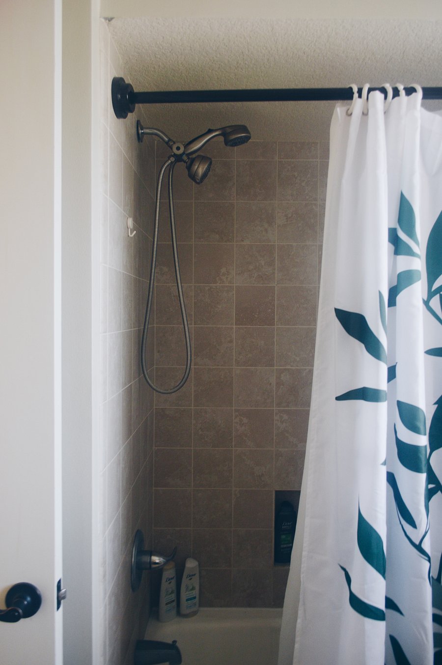 full shared bathroom shower