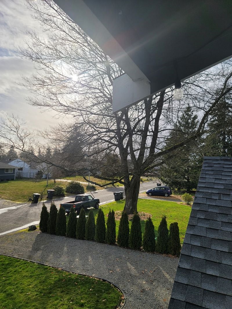 View from Upstairs Front Door Stoop