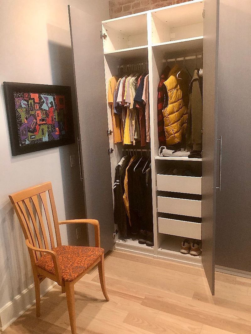 Bedroom closets