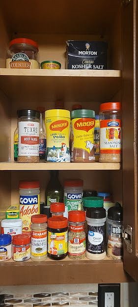 Assorted Seasonings and Spices