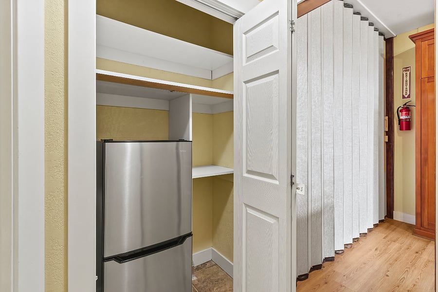 Maple Room Pantry and refrigerator