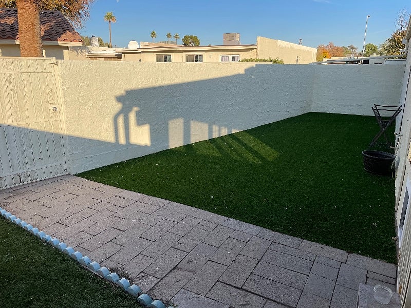 Private Back Yard