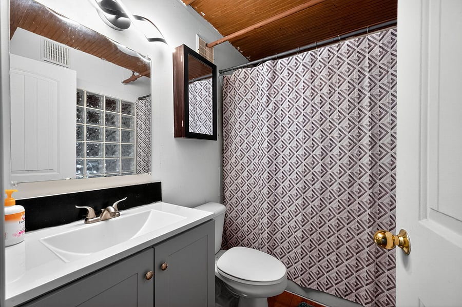 Bathroom with Shower and Bathtub