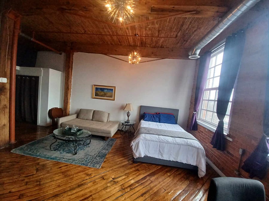 Artsy Industrial Studio Loft