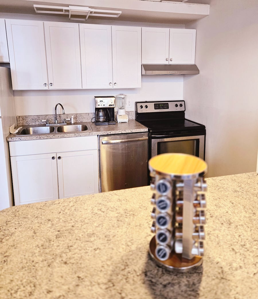Kitchen with, Dishwasher, Stove and Oven