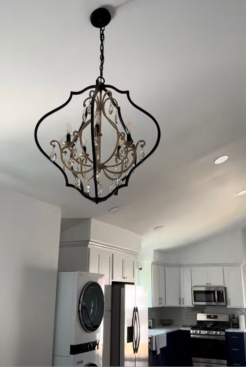 Vaulted ceilings.