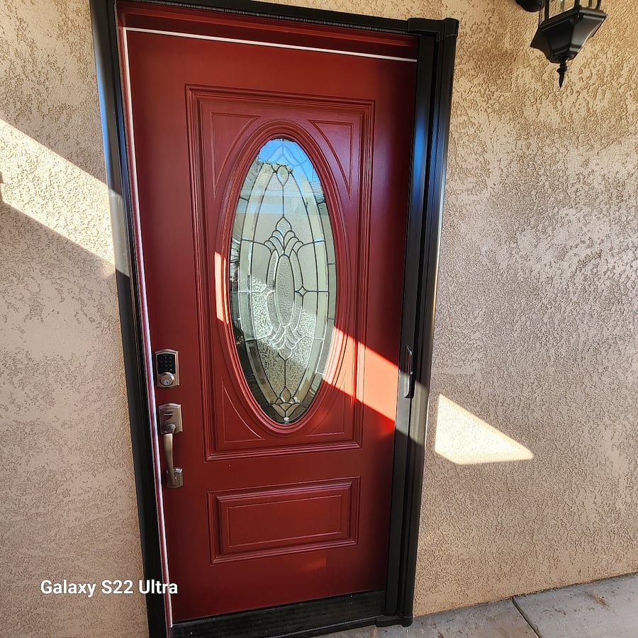 Front door has a code in case you dont want to use a key.