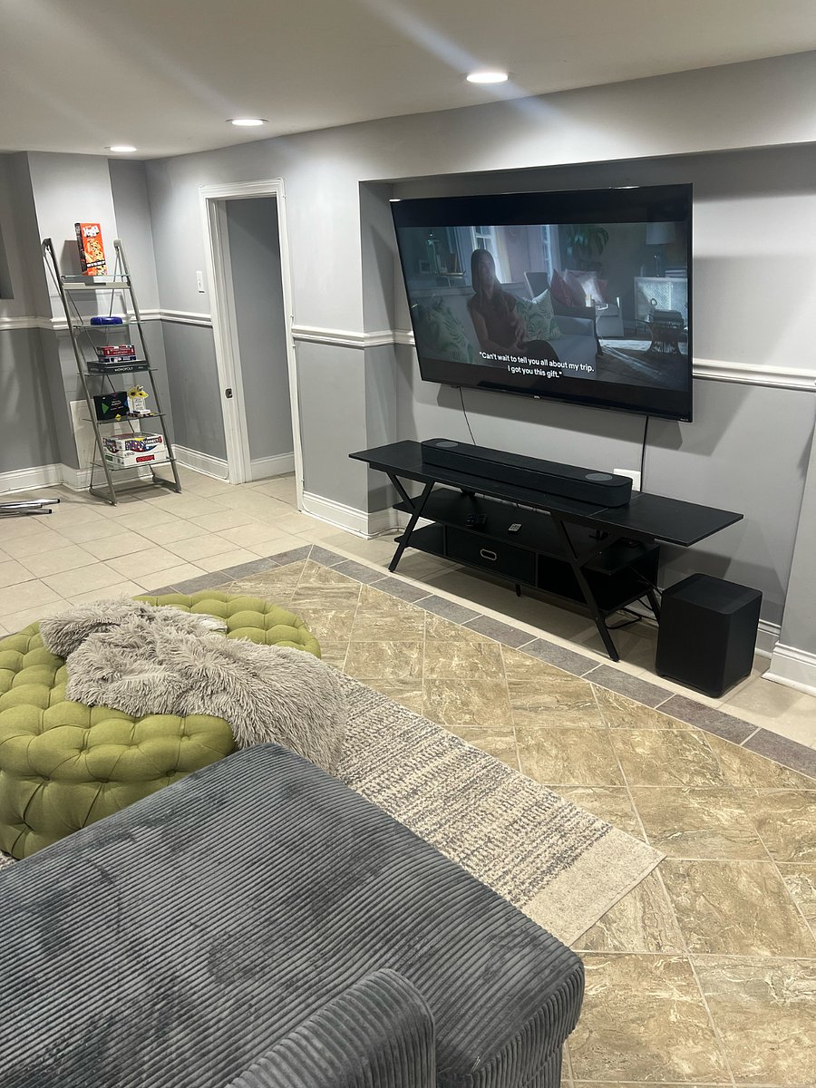 tv in living room