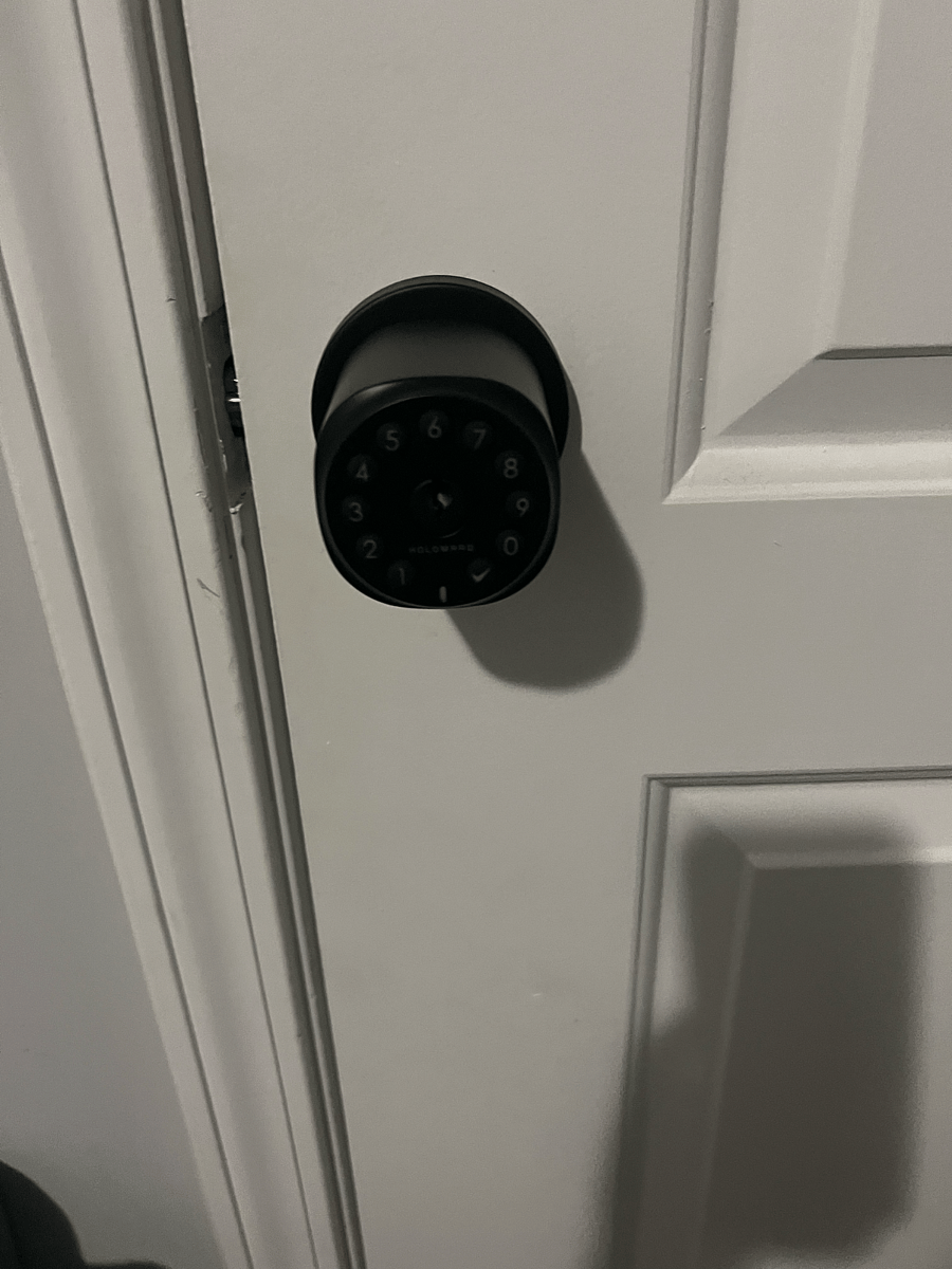 Bedroom keypad lock 