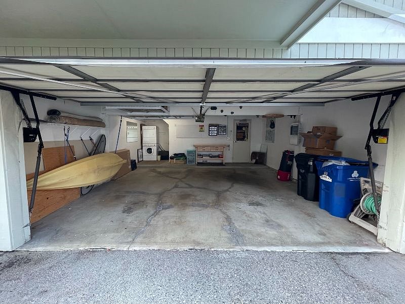 Two car garage