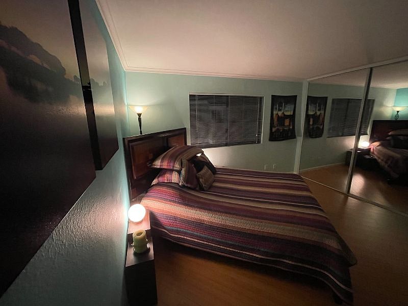 Another angle of the master bedroom