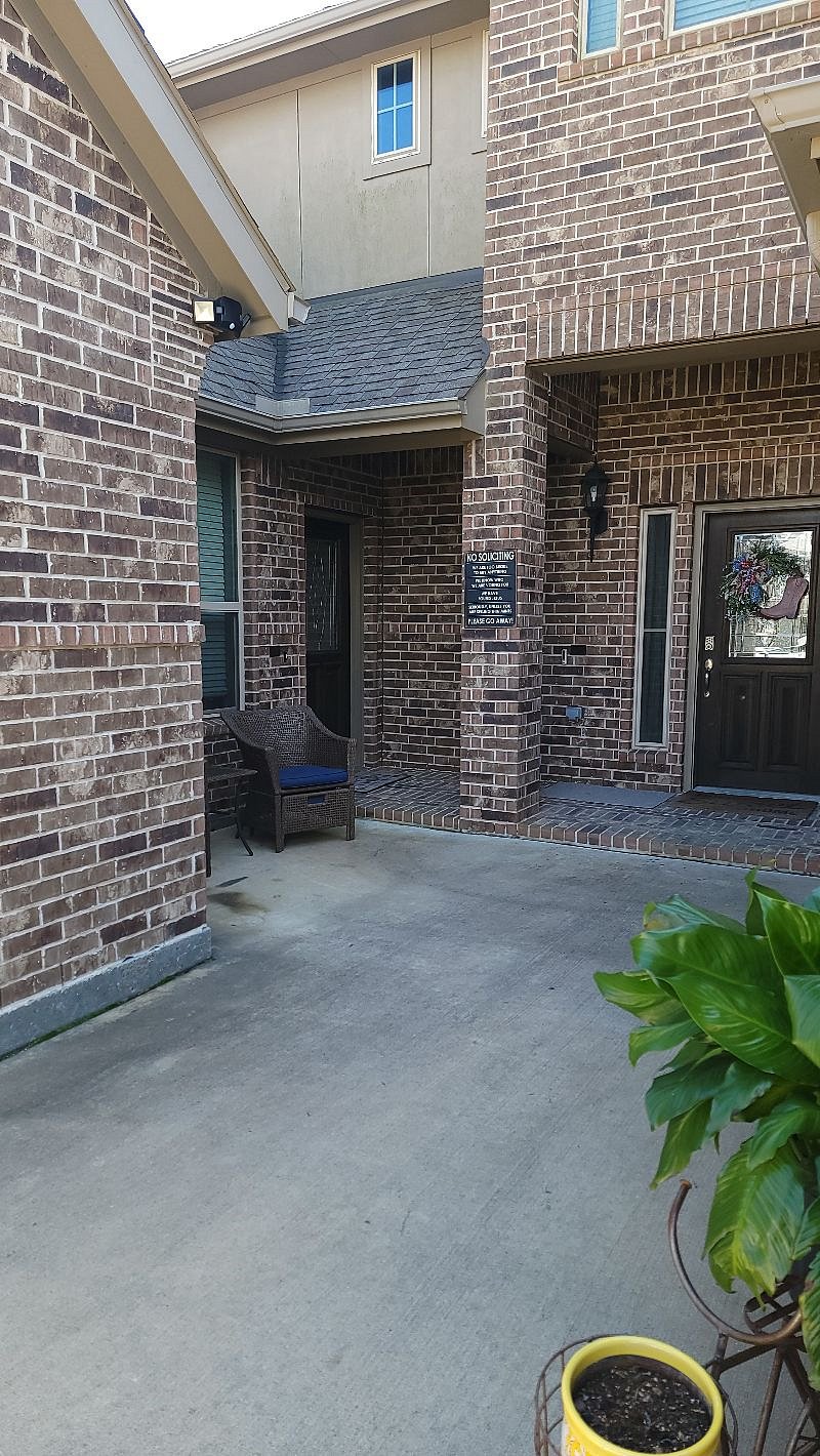 Front entrance of home