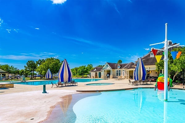 Large community pool area
