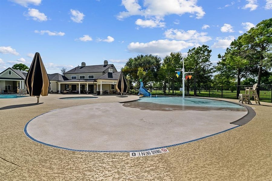 Large community pool area