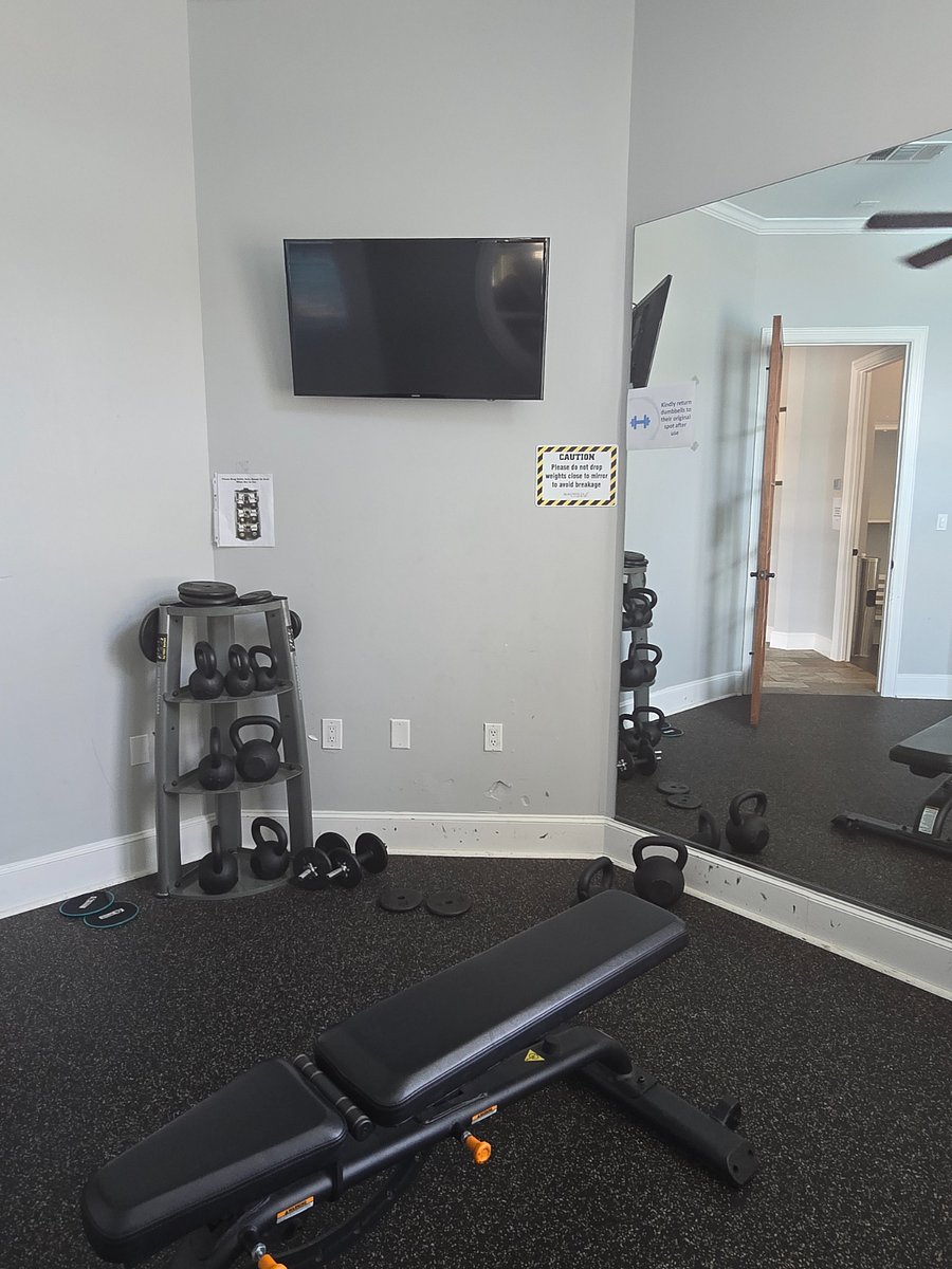 Community weight room