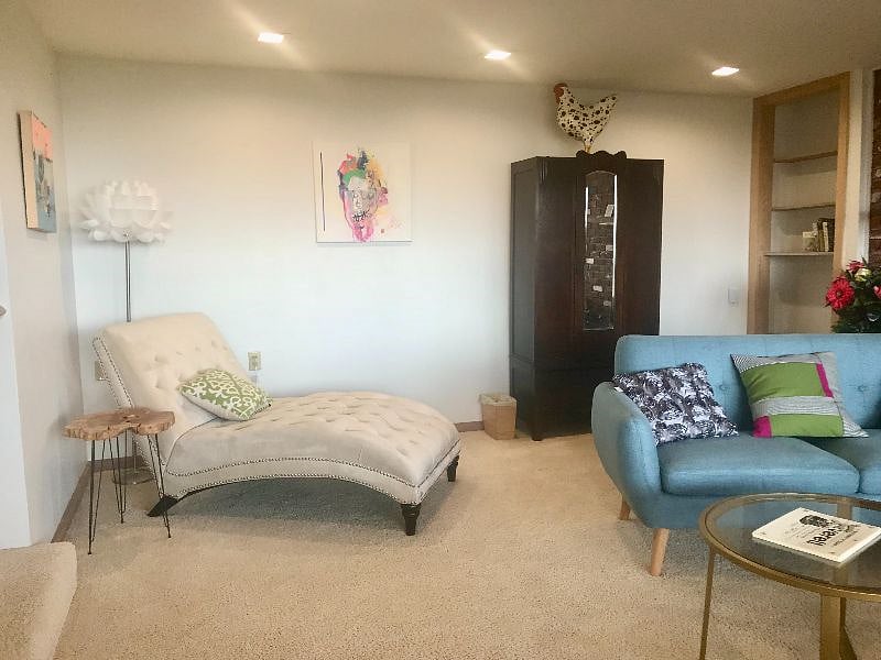 Reading / relaxing nook.