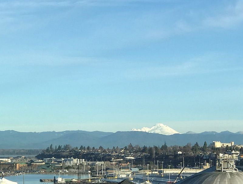 Mount Baker view.