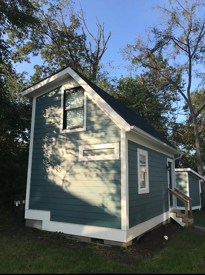Exterior - back yard view