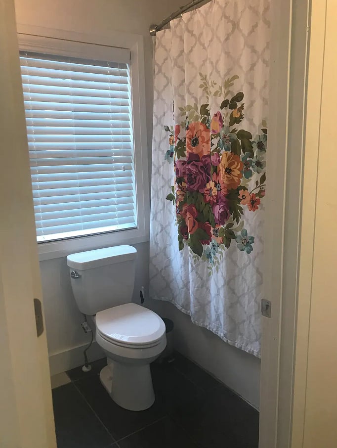 Bathroom with full tub & shower