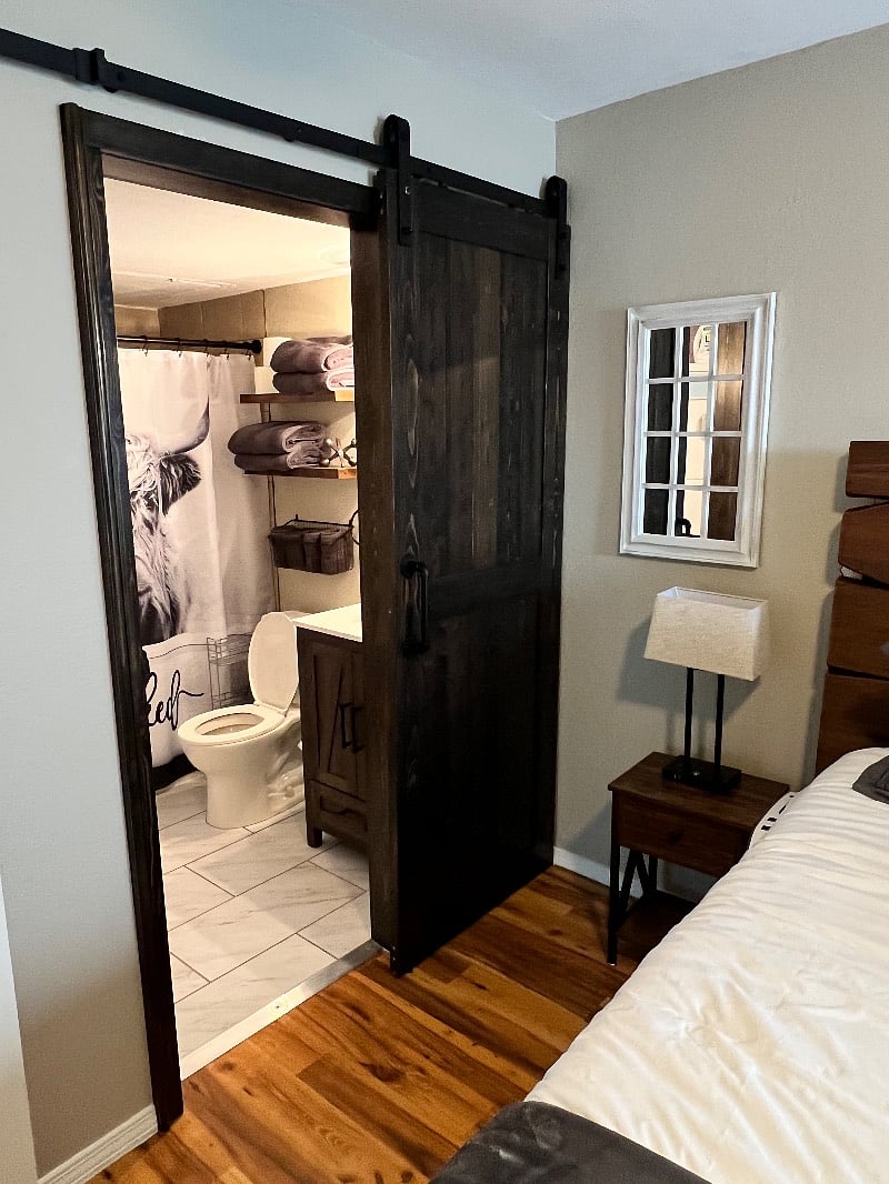 Gorgeous updated main floor bathroom.