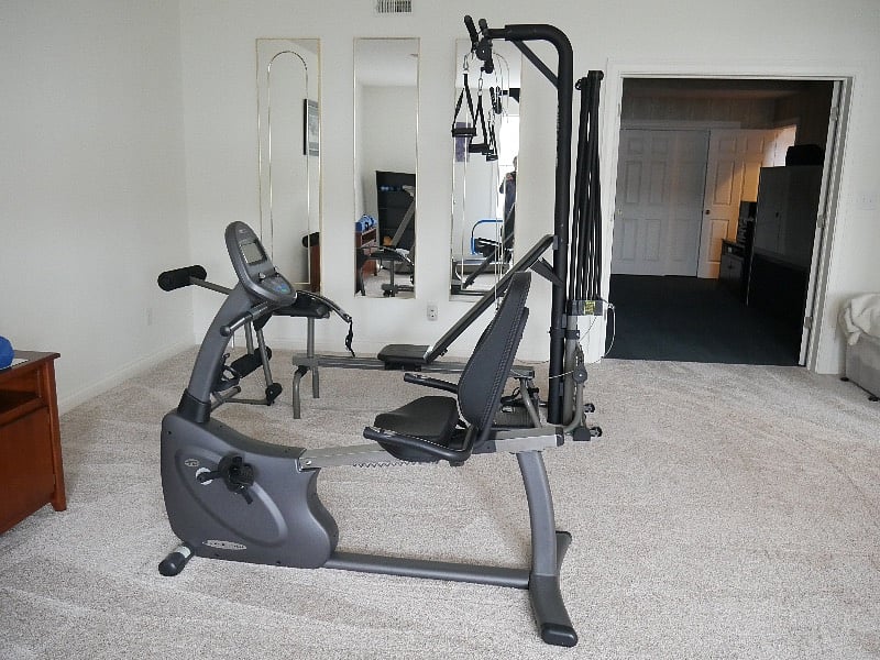 Exercise Rm w / weights, cycle