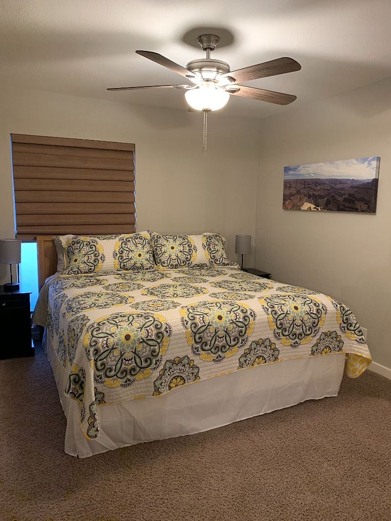 2nd bedroom with King Bed