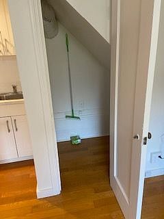 2nd closet. Perfect spot to store luggage or other large items.
