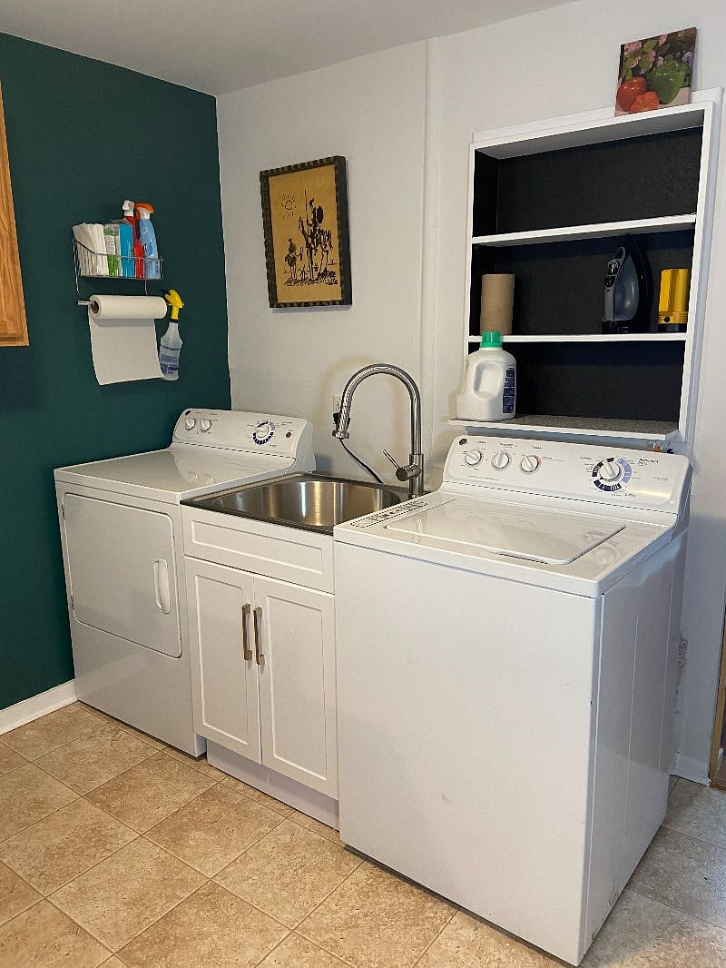 Laundry area is shared - but not too often.