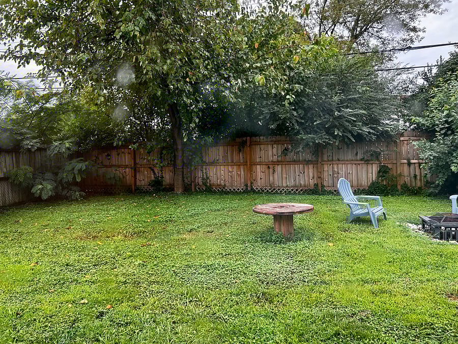 Larger Fully Fenced in Backyard