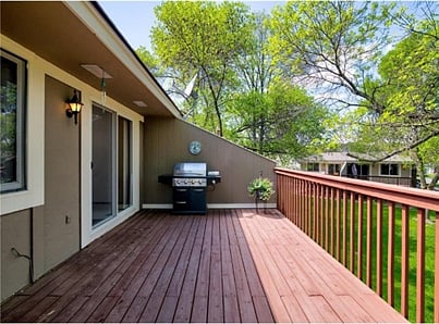 Large deck