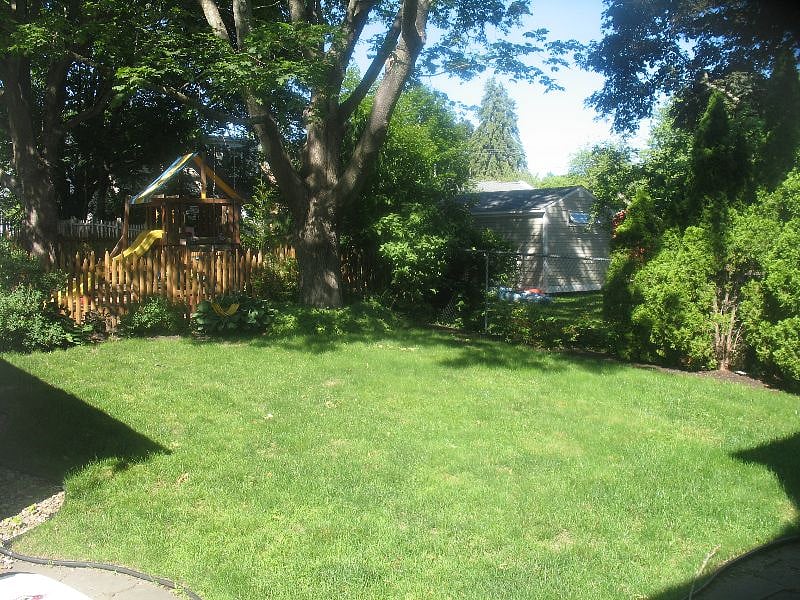 full fenced in back yard
