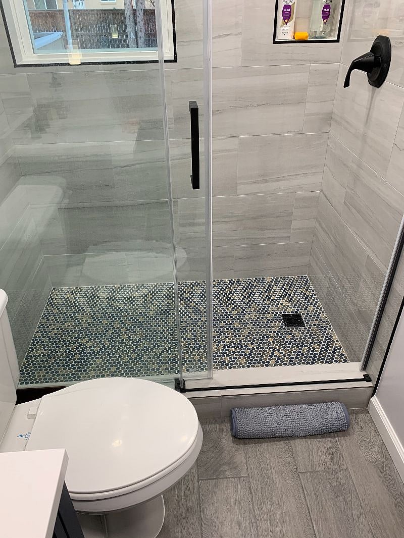 Updated shower!