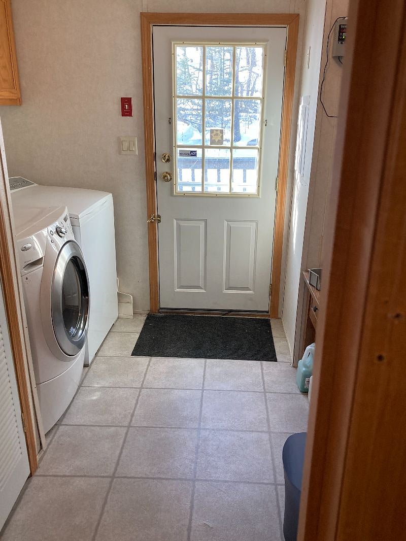 Laundry Room & Back Door