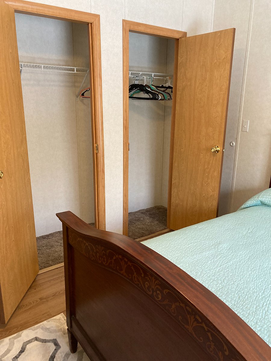 Bedroom #2 double closet