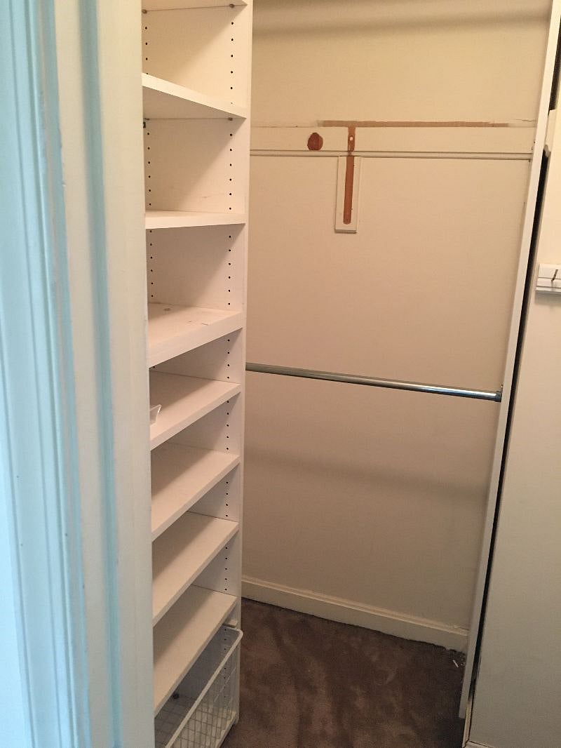 2nd Floor Bedroom Walk-In Closet 