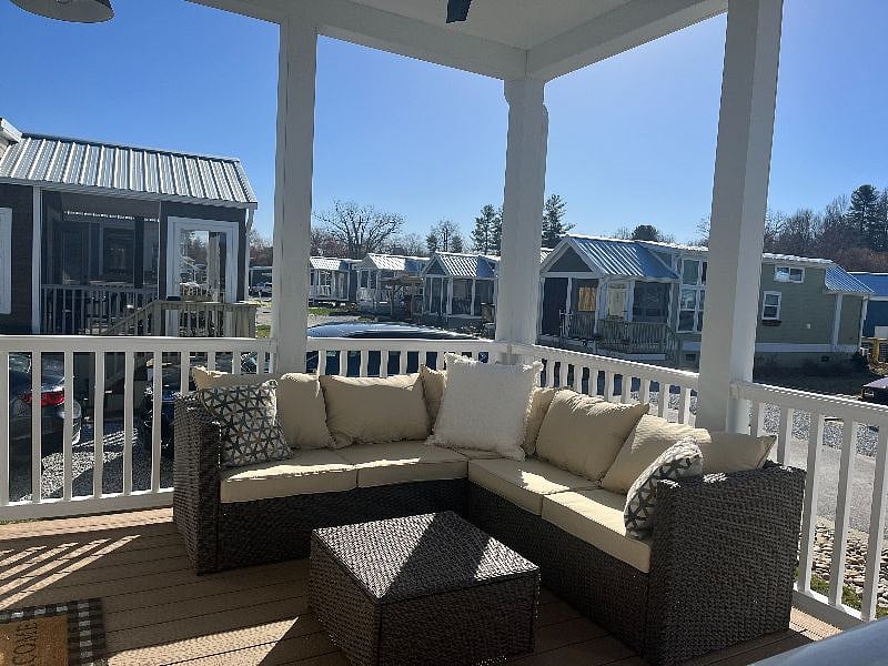 Covered porch
