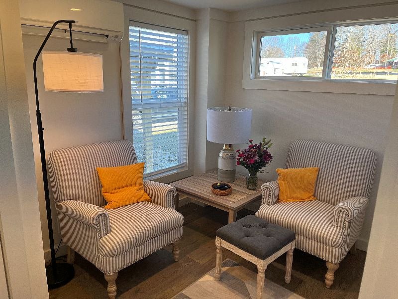 Den/Office - This room can be converted into a second first floor bedroom that could accommodate a queen sized bed.