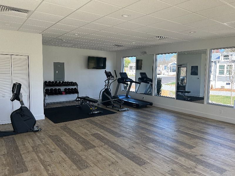 Clubhouse gym
