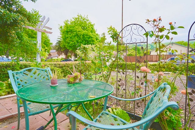 Outdoor Furniture in Private Garden