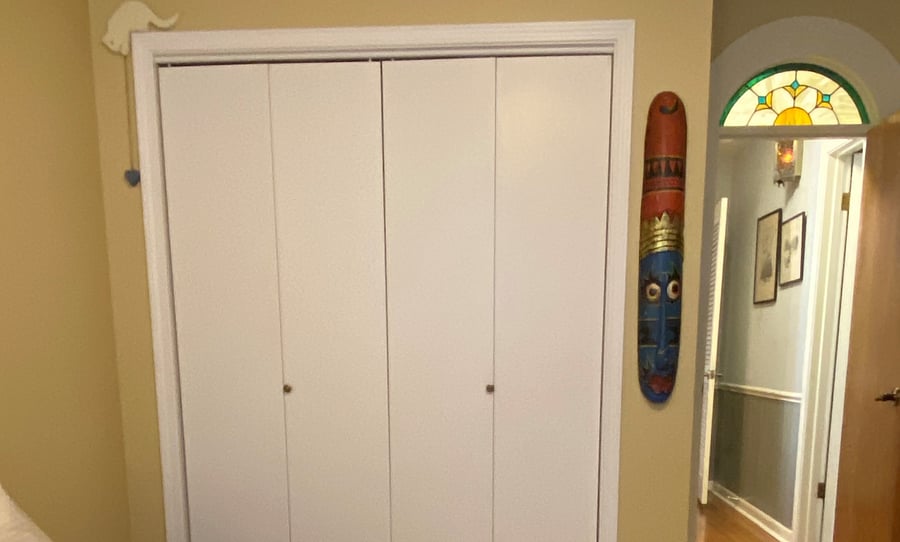 Another spacious closet in guest room