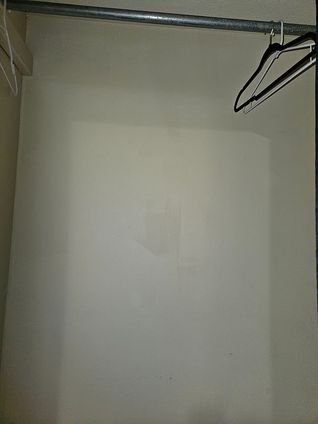 Clothes hanging Closet
