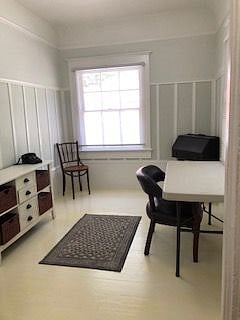 Study/bonus room facing front of house