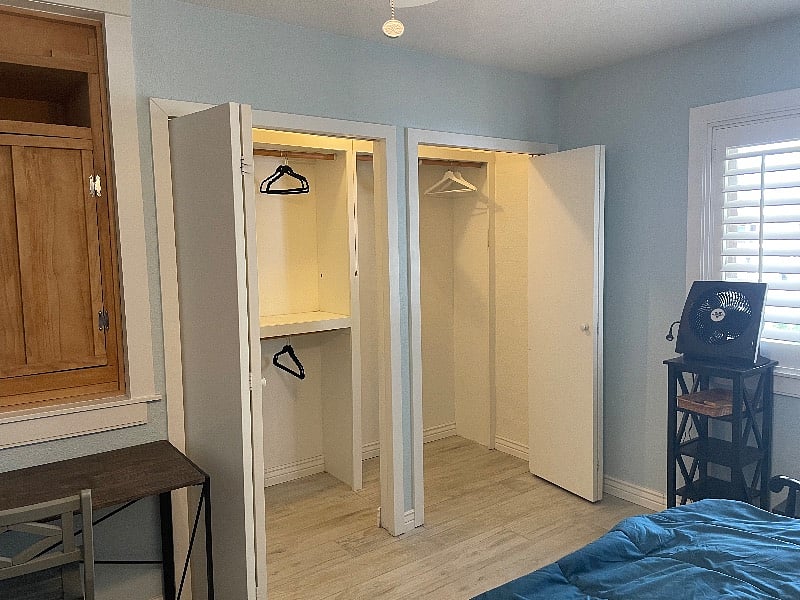 Bedroom closet