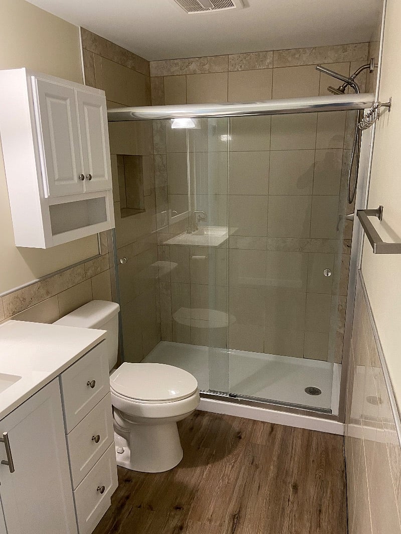 private bathroom