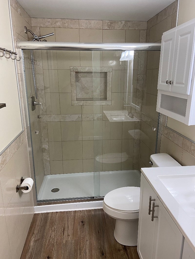 private bathroom