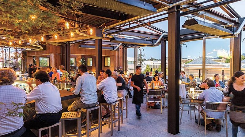 Check out Roof Top restaurant in downtown Walnut Creek for amazing atmosphere, food, & views!